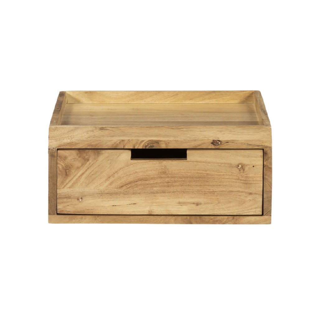 Scatola Organizzatrice in Legno Massiccio con Cassetto
